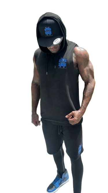 Men’s Sleeveless Hoodie Set – Hate Da Game